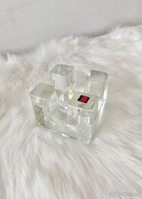 Wiesenthalhutte vintage svietnik sklo - 2