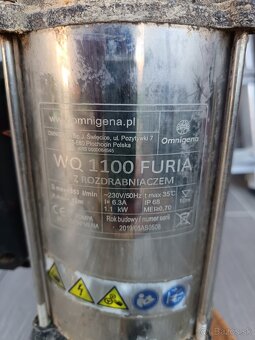 Predám kalové čerpadlo s rezacim nožom ...... - 2