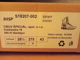 Obuv special BOSP - 2