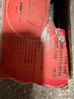 Brzdové dostičky Renault Megane - 2