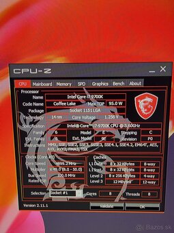 Pricesor i7 9700k - 2