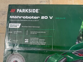 Predam roboticku kosačku Parkside PMRA 20-Li b2 - 2