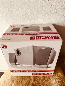 Speaker set TRUST 2.1 - výkon 24W - 2