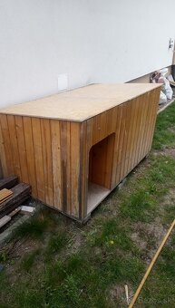 Zateplená psia búda - 2
