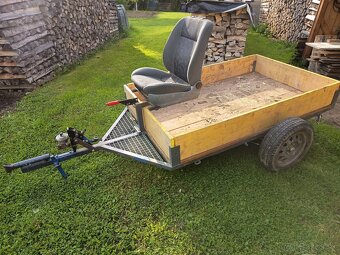 Vlečka za malotraktor - 2