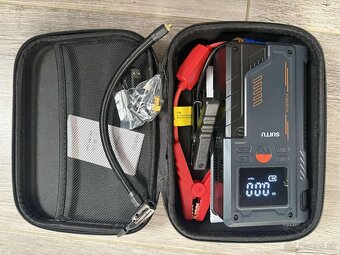 Nové štartovacie zariadenie Booster Kompresor Jump Starter - 2