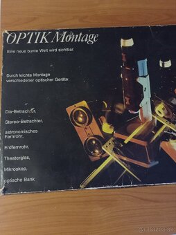 Skladací mikroskop OPTIK Montage - 2