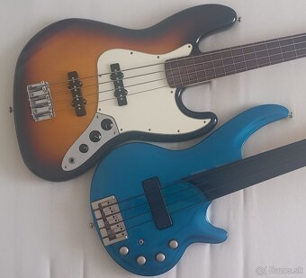 Bezpražcovky Fender Standart JB-FL príp. Cort Curbow 4FL - 2