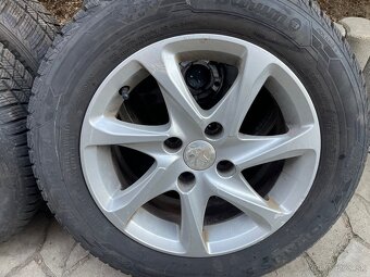 Originál alu disky Peugeot 4x108 r15, ET 25 - 2
