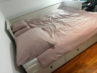 Posteľ IKEA HEMNES – rozkladacia s úložným priestorom - 2