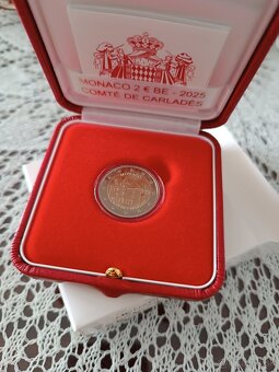 Monako 2025  2 euro PROOF - 2