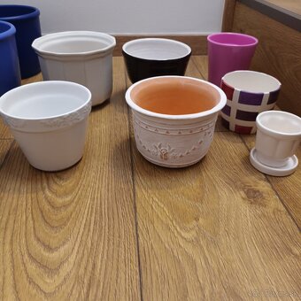 Keramické kvetináče - 2