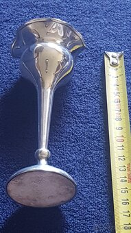 Investičné striebro – svietnik/vázička- rok 1908- 124g - 2