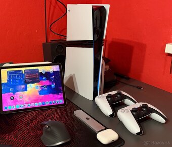 PlayStation 5 PRO + Disk Drive a 2x DualSense - 2