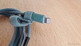 Kábel lightning pre nabíjanie Apple zariadení s adaptérom - 2