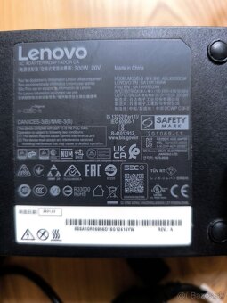 napájací zdroj LENOVO 300W 20V 15A Slim - 2