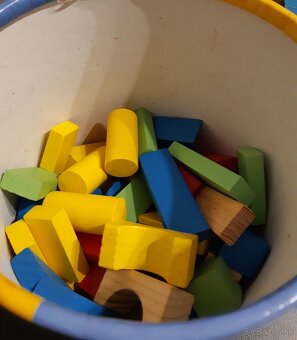 Retro drevene kocky - 2