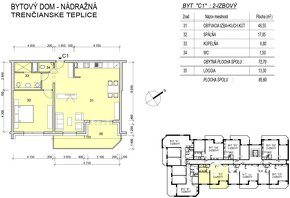 RADO | Priestranný 2-izbový byt v novostavbe | Trenčianske T - 2