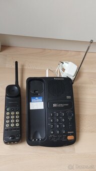 Predám telefón Panasonic KX-TC187SK-B - 2