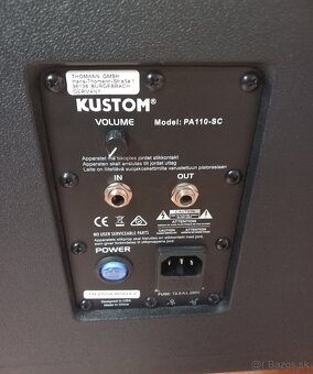 Kustom PA 110SC - aktivní subwofer 200W - 2