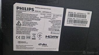 Predam tv philips ultra tenky hd 43 palcov - 2