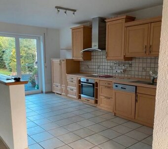 Kuchyně z masivu zn.Alno se spotřebiči,5831 - 2