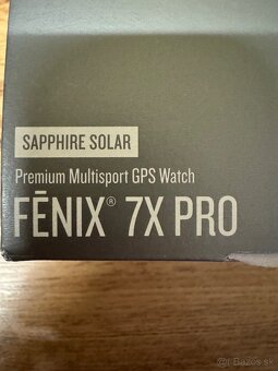 Garmin Fénix 7x PRO Sapphire Solar - 2