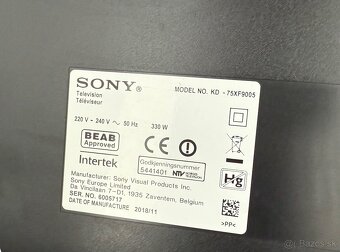 Sony 190,5 cm (KD-75XF9005) - 2