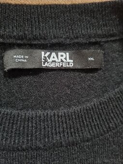 Čierny pulóver Karl Lagerfeld - 2
