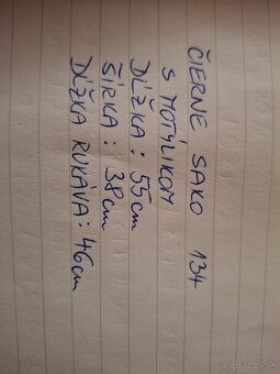 Čierne sako 134 - 2