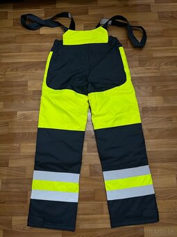Zateplené reflexné nohavice - 2