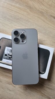 IPhone 15 pro max 512gb prírodný titán - 2