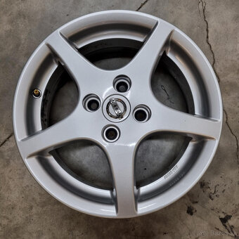 Hliníkové NISSAN disky 4x100 R15 6J ET50 - 2