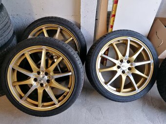 5x100 DOTZ ZLATÉ Audi VW Škoda Seat Subaru 225/40 R18 - 2