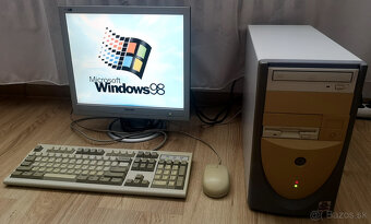 Predám Retro PC Celeron 466MHz - 2