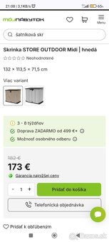 Záhradná skriňa - 2