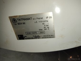 Bojler Tatramat EOV 82 - 2