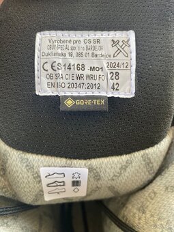 Vojenské kanady  Goretex Vibram - 2