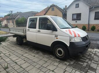 Vw T5 valník 2.5 TDI 96kw 4x4 6 miestny - 2
