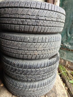 Zimná sada 5x100 R15 nové gumy - 2