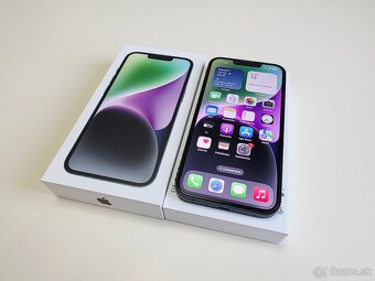 APPLE IPHONE 14 256GB BLACK TOP STAV - 2