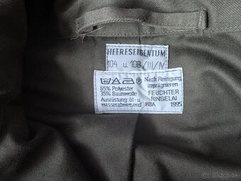 Vojenska bunda Bundesheer M65 - 2