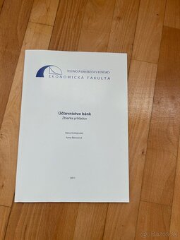 Predam knihy účtovníctvo a Bankova správa - 2