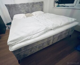 Boxspringova posteľ s úložným priestorom - 2