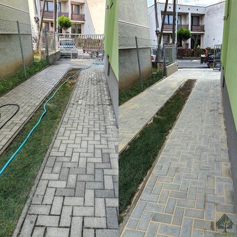 Čistenie zámkovej dlažby a povrchov - 2