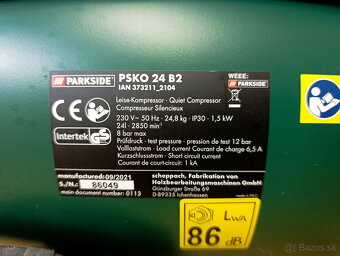 Kompresor Parkside PSKO 24 B2 - 2