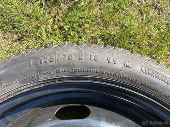 Tenké dojazdové koleso 5x112 R18 na VW Seat Audi Škoda - 2