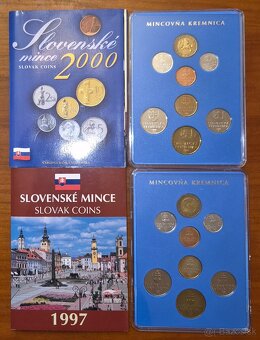 Mince , sady minci 1987,88,89,92,93,93,97,2000 - 2