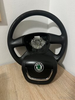 VOLANT + AIRBAG OCTAVIA 2 FACELIFT - 2