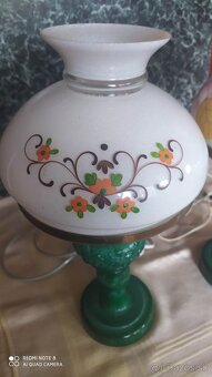 Malachitová lampa - 2